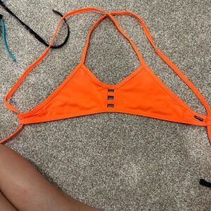Jolyn Clothing Orange Bikini Top Swimwear